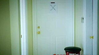 Bound and punished teen 18+ gets fucked by big black cock in the garage