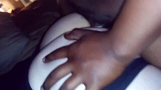 Jayplen and James enjoy big black cock anal fucking in casual setting