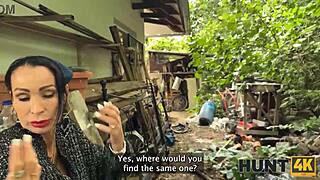 Holy Crap! Brunette Lola Danger Gave Hunter The Most Insane Deepthroat Ever In The Wild Outdoors!