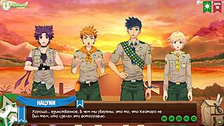 game friends camp episode 22 plan russian voice acting