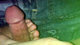Beautiful Wife's Feet Perform Intense Footjob