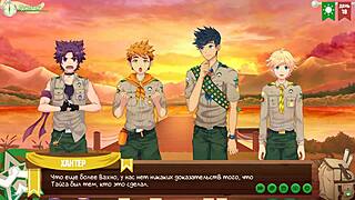 game friends camp episode 22 plan russian voice acting
