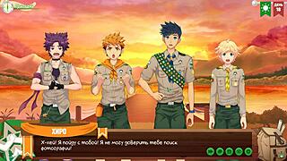 game friends camp episode 22 plan russian voice acting