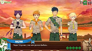 game friends camp episode 22 plan russian voice acting