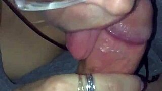 slo-mo blowjob and cumshot with bbw 😋
