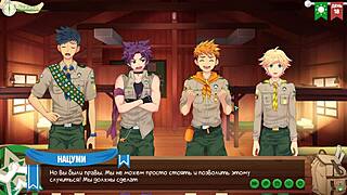 game friends camp episode 22 plan russian voice acting