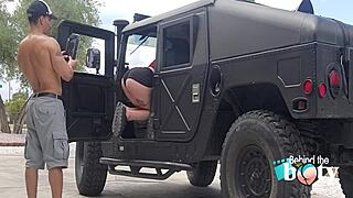 Behind The Booty Alt Pawg Raven Vice On Set For Pawged Bts