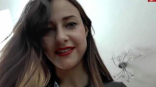 Girl in latex gets fucked, cum on ass and tits in home porn.