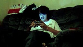 wife deepthroats monster cock then gets pussy creampie!