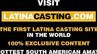 Hey, wanna see this petite redhead Latina model get pounded hard by a fake agent?