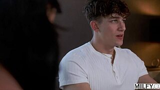 milfy stunner jennifer can't resist young cock