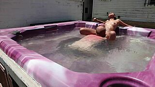 Dayanara Gets Wild in Hot Tub Action Scene