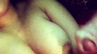 Big natural tits get drenched in a facial with the help of Whorella Deville