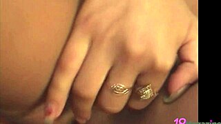 tan blonde teen paris tale strips bare