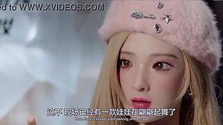 chinese fuck doll gets wild at 2023 guangzhou exhibit. real action unfolds there.