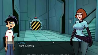 Having Fun In Shower Amity Park