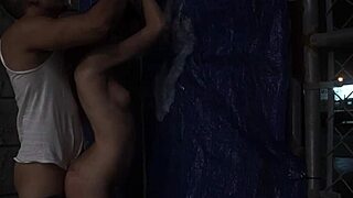 roughly slammed teen receives cum in mouth