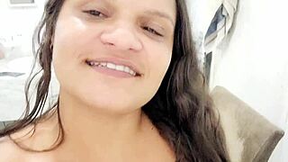 Latina's Big Pussy and Ass Get Golden Shower Reality Pee