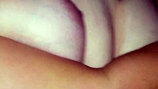 BBW Duca wife uses vibrator right after messy creampie session.