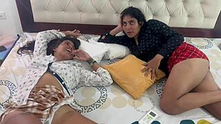 omg, this delicious threesome with stepsisters sucking everything is just too hot... 😳