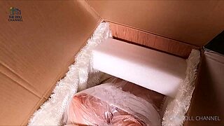 Ever tried unboxing a 161 cm k-cup hentai doll for fantasy fun?
