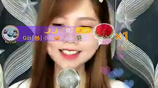 Hey, this cute Korean girl’s livestream blowjob is hot!