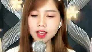 Hey, this cute Korean girl’s livestream blowjob is hot!