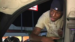 white milf face fucked by bbc behind dumpster in public