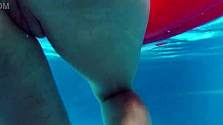 Kittina Ivory Strips Bare for Juicy Action at Public Swimming Pool