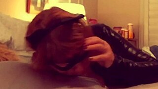 Catgranny blows batman with deepthroat lick comic cosplay mature blowjob