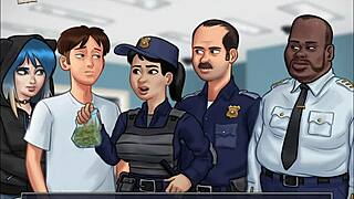 Summertime Saga 68 Shows Big Tits in Wild Anime Game Action