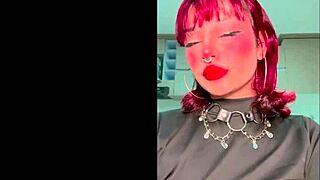 Latina goth teen creampie in casting interview