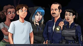 Summertime Saga 68 Shows Big Tits in Wild Anime Game Action