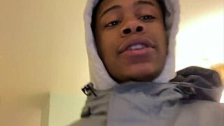 Christmas came early for Lil D with bareback teen 18+ threesome and cumshot