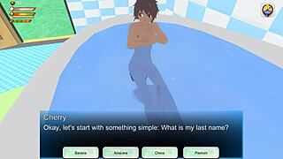 Femdom University Cherry Bathroom