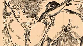 i’m obsessed with this vintage erotic illustration, it’s pure retro heat in every detail