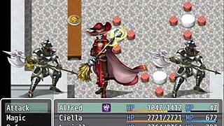 prince's friend doing something under the pervert's counter - ntr sisters ciella & luciella part 8