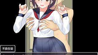 Class President Lets Boy Study Her Body in Library