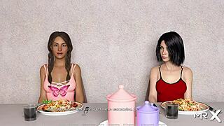 Actinglessons episode 1, scene 26 - wanna join me for a steamy shower game?