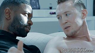 pierce paris and taye scott explore intense interracial anal action