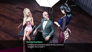 I can’t believe how this old whore handles toys and assfucking in Fashion Business Episode 4 Part 2.