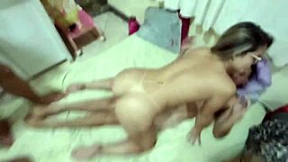 Teasing My Ex And Husband In A Wild Dp Orgy?