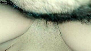 Check out this shaved pussy filled with creampie! 😍