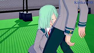 I watchin' Toru and Izuku's intense sex scene