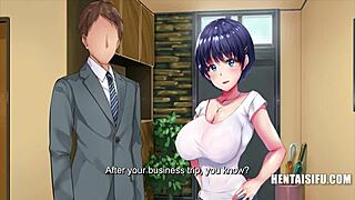 husband's stepdad acts like a maniac in this anime