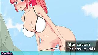 Exhibitionist jk flashes and masturbates at beach with group