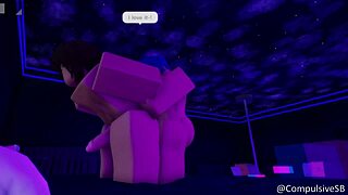 Roblox player gets into some hot action with a tipsy slut