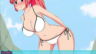 Public display of affection at the beach