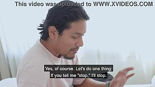 Stranger Fucks My Curvy Girlfriend in Hotel Room, Damn She Loud!