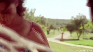 real lesbian lovers from eastern europe getting into some hot fingering action 😍